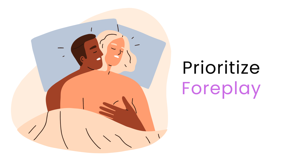 prioritize foreplay to healthy sexual relationship with your spouse