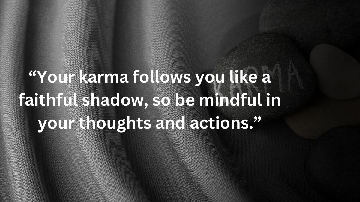short karma quotes by life buddy
